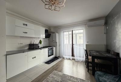 Apartament cu 2 camere semidecomandat, mobilat în Roșu