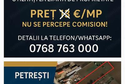 Teren de 3000 mp, în Petrești - 7