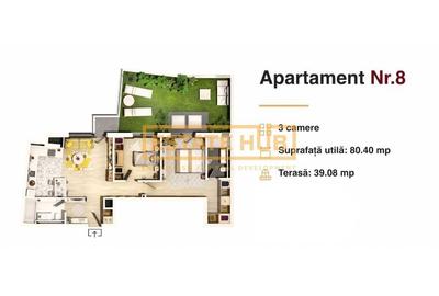 Apartament cu 3 camere semidecomandat în Grigorescu - 7