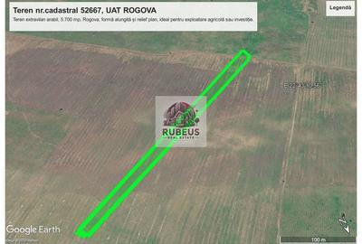 Teren agricol extravilan de 1.0099999904633 mp, în Rogova - 1