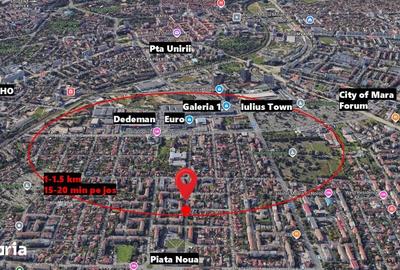 Apartament cu 2 camere decomandat în Lipovei