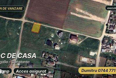 Teren de 450 mp, în Central