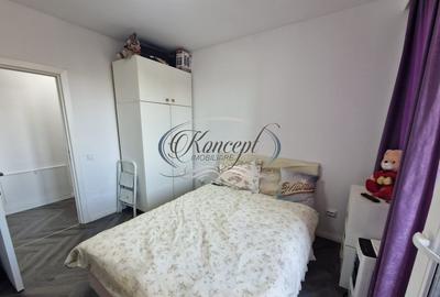 Apartament cu 3 camere semidecomandat, mobilat în Apahida