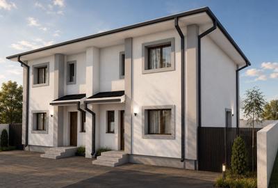 Duplex cu 4 camere cu Canalizare în Moșnița Veche