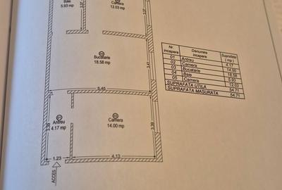 Apartament cu 3 camere semidecomandat în Lipovei - 3