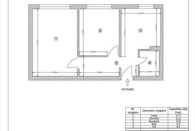 Apartament cu 2 camere decomandat în Valea Oltului - 12