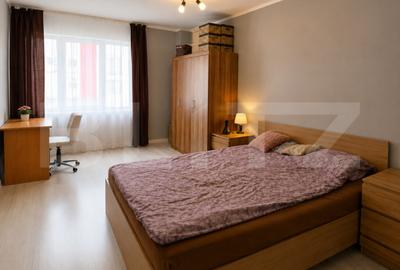Apartament cu 2 camere semidecomandat, mobilat în Baciu