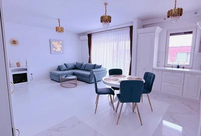 Apartament cu 3 camere semidecomandat, mobilat în Voluntari