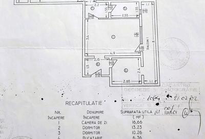 Apartament cu 3 camere decomandat în Ultracentral