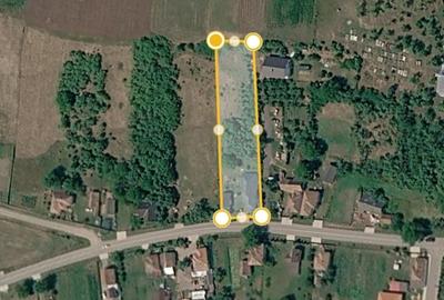 Casă cu 2 camere cu Teren 3500 Mp în Chinteni