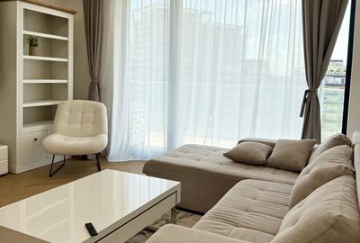 Apartament cu 2 camere semidecomandat, mobilat în Floreasca