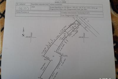 Teren de 1929 mp, în Dragomirești-Deal