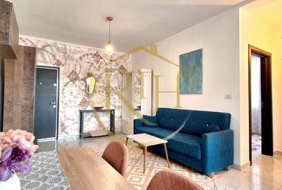 Apartament cu 2 camere semidecomandat, mobilat în Giroc