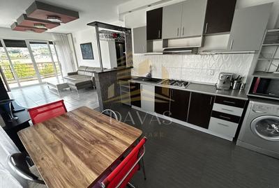 Penthouse cu 2 camere semidecomandat, mobilat în Zorilor - 3