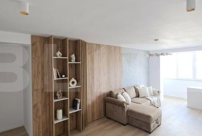 Apartament cu 2 camere semidecomandat, mobilat în Central
