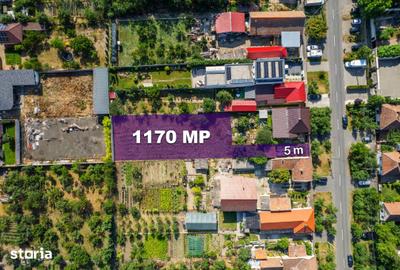 Teren de 1170 mp, în Micălaca