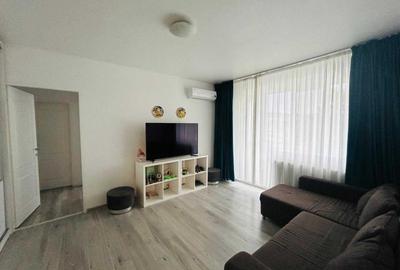 Apartament cu 2 camere semidecomandat în Republicii
