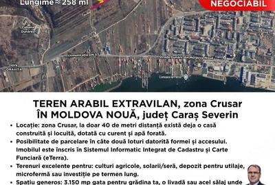 Teren de 3150 mp, în Central
