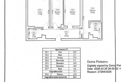Apartament cu 3 camere decomandat în Lacul Morii - 2