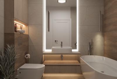 Apartament cu 2 camere decomandat în Chiajna
