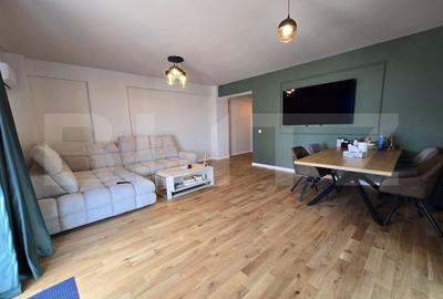 Apartament cu 3 camere decomandat, mobilat în Central