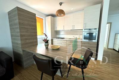 Apartament cu 2 camere semidecomandat, mobilat în Borhanci