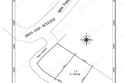 Teren de 500 mp, în Sculeni - 1