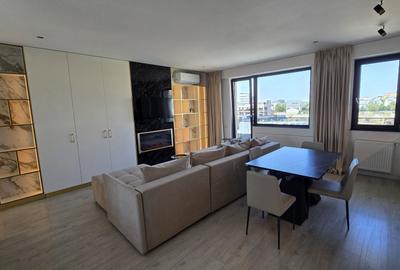Apartament cu 2 camere semidecomandat, mobilat în Voluntari