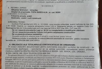 Teren de 500 mp, în Nojorid - 3