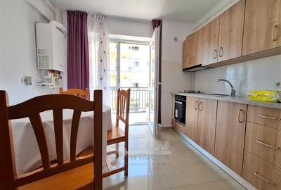 Apartament cu 2 camere semidecomandat, mobilat în Aeroport