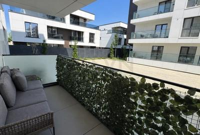 Apartament cu 3 camere semidecomandat, mobilat în Pipera