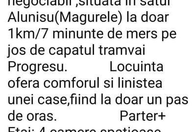 Casă cu 4 camere cu Teren 377 Mp în Central
