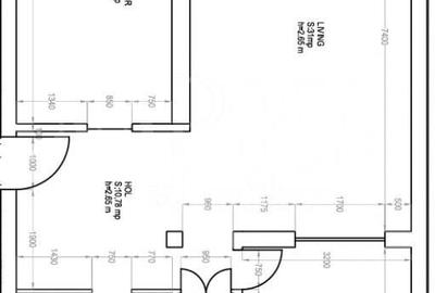 Apartament cu 2 camere în Bună Ziua