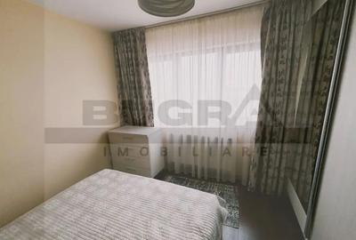 Apartament cu 3 camere semidecomandat, mobilat în Europa