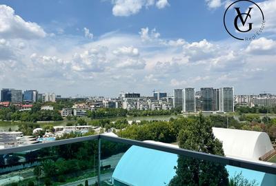 Apartament cu 2 camere semidecomandat, mobilat în Floreasca