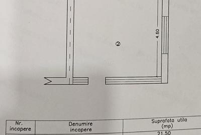 Apartament cu 2 camere în Sud