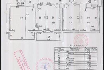 Apartament cu 4 camere decomandat în Băneasa