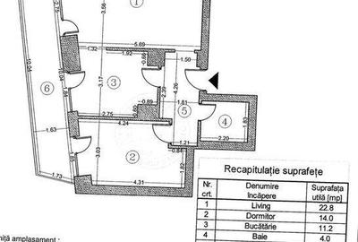 Apartament cu 2 camere în Central - 1