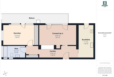 Apartament cu 2 camere decomandat, mobilat în Micălaca - 7