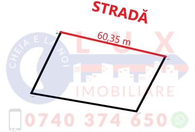 Teren de 2500 mp, în Babadag