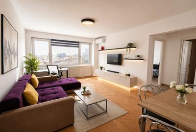 Apartament cu 3 camere semidecomandat în Calea Victoriei