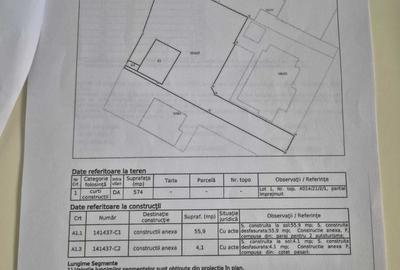 Teren de 574 mp, în Sub Arini - 4