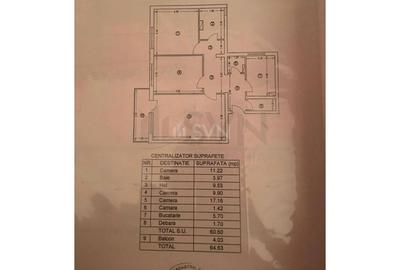Apartament cu 3 camere decomandat, mobilat în Tineretului - 10