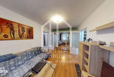 Apartament cu 2 camere, mobilat în Hipodrom 3 - 4