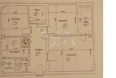 Apartament cu 3 camere decomandat în P-ța Muncii - 10