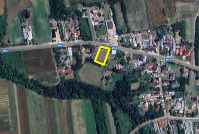 Teren de 1255 mp, în Costești