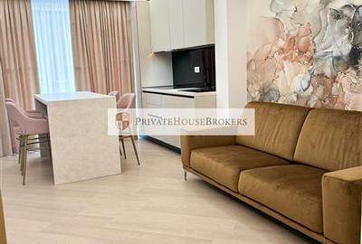 Apartament cu 2 camere semidecomandat, mobilat în Pipera