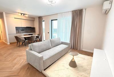 Apartament cu 2 camere, mobilat în Băneasa