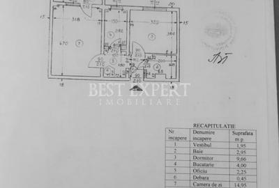 Apartament cu 2 camere decomandat, mobilat în Titan - 15