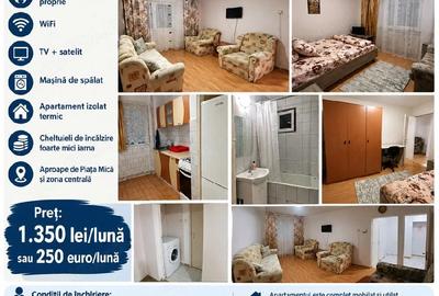 Apartament cu 2 camere decomandat în Central